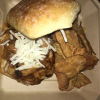 BBQ pulled porc 🌱 at The Urban Bean in Orange Park