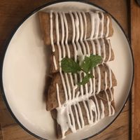 Vegan crepes  at BunBaliCafe in Ubud