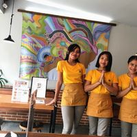 our friendly staff at BunBaliCafe in Ubud