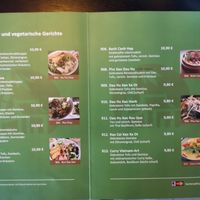 Vegane Karte My Hao, Stand 06/2020 at My Hao in Erlangen