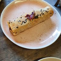 mushroom roll was pretty good at WAVE in East London