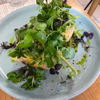 Avocado on toast  at WAVE in East London