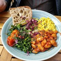 Vegan breakfast at WAVE in East London