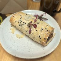Mushroom roll  at WAVE in East London