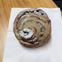 Raisin cinnamon rollls  at WAVE in East London