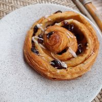 Pain au raisin at WAVE in East London