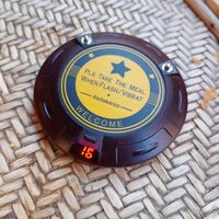 Beeps when order is ready at WAVE in East London