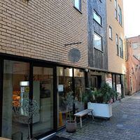 Outside main entrance at WAVE in East London