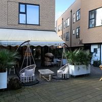 More seating around the back at WAVE in East London