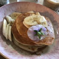 Pancakes at WAVE in East London