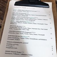 Menu   at Netzer in Stuttgart