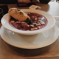 Soup of the day at Caffe Miasto in Warsaw