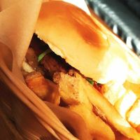 Beyond meat 🧡 at Holy Moly in Caen