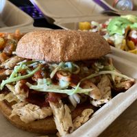 BBQ chikn  at Sage Against The Machine in Bellingham