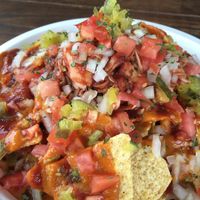 BBQ Jackfruit Not-Chos at Sage Against The Machine in Bellingham