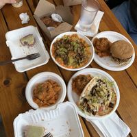 Blackberry lime cheezecake & banana bread are from SconeGrown in town   at Sage Against The Machine in Bellingham