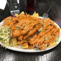 Ruben (Jackfruit) Nachos  at Sage Against The Machine in Bellingham