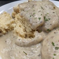 Biscuits and Gravy at Sage Against The Machine in Bellingham