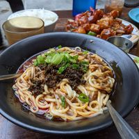 Noodle bowl at Spicy Moon - 6th St in New York City