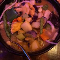 Vegetable Ramen at Spicy Moon - 6th St in New York City