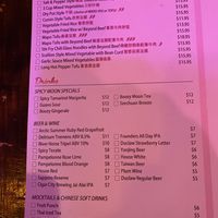 Menu at Spicy Moon - 6th St in New York City