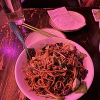 Noodle bowl   at Spicy Moon - 6th St in New York City