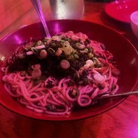 dan dan noodles  at Spicy Moon - 6th St in New York City