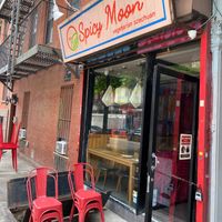 Entrance at Spicy Moon - 6th St in New York City