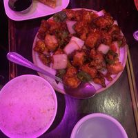 Kung Pao style   at Spicy Moon - 6th St in New York City
