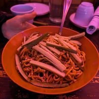 Cold sesame noodles at Spicy Moon - 6th St in New York City
