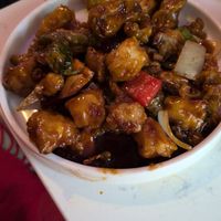 Kung pao at Spicy Moon - 6th St in New York City