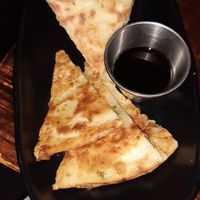 Scallion pancake at Spicy Moon - 6th St in New York City