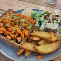 waffle!!! at Comptoir Sauvage in Lyon