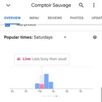 It wasn't even busy at Comptoir Sauvage in Lyon