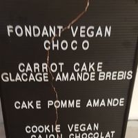 Menu at Comptoir Sauvage in Lyon