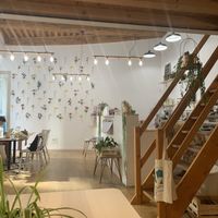 The coffee shop at Comptoir Sauvage in Lyon