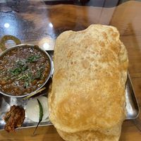 Chola bhatura  at Kesar's in East Windsor