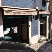Outside at Jardim das Cerejas - Chiado in Lisbon