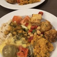 Buffet livre #Veganuary at Jardim das Cerejas - Chiado in Lisbon