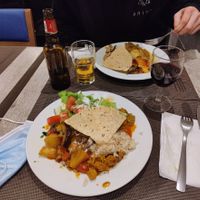 A selection from the buffet at Jardim das Cerejas - Chiado in Lisbon