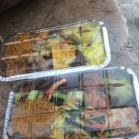 Take away sitting on the steps😄  at Jardim das Cerejas - Chiado in Lisbon