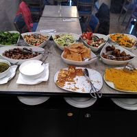 Selection of ingredients at Jardim das Cerejas - Chiado in Lisbon