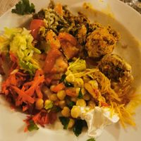 Dinner buffet at Jardim das Cerejas - Chiado in Lisbon