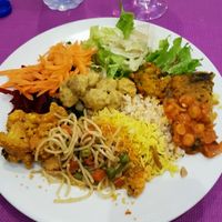 prato com todas as opções at Jardim das Cerejas - Chiado in Lisbon