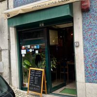 Entrance  at Jardim das Cerejas - Chiado in Lisbon