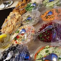 salads at Jardim das Cerejas - Chiado in Lisbon
