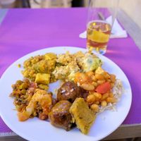 Food at Jardim das Cerejas - Chiado in Lisbon