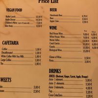 Prices as of June 2026 at Jardim das Cerejas - Chiado in Lisbon