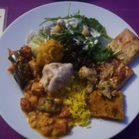 Buffet dinner at Jardim das Cerejas - Chiado in Lisbon