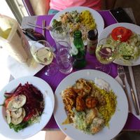 Mix of many options  at Jardim das Cerejas - Chiado in Lisbon
